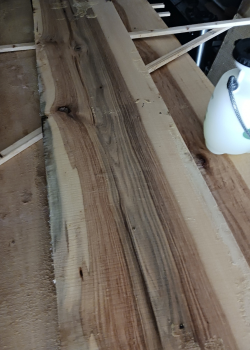 Hickory Slab 20" x 72 x 2.5"